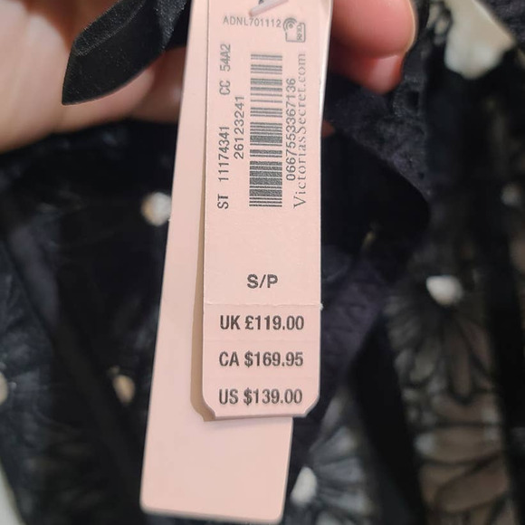 FOR LOVE & LEMONS Black Embroidered Dress NWT Small - Picture 6 of 6